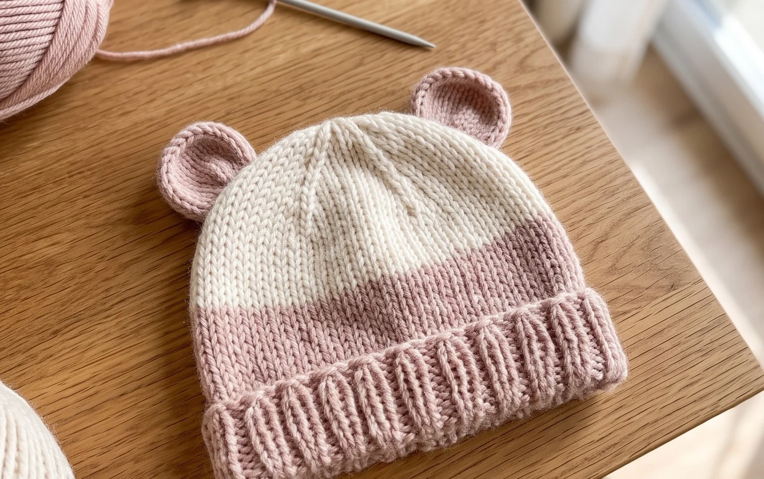 Easy Adorable Baby Hat With Ears Free Crochet Pattern