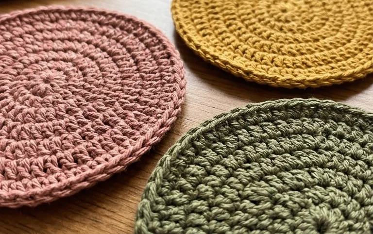 Quick and Easy Coasters Crochet Pattern - Beautiful Dawn Designs