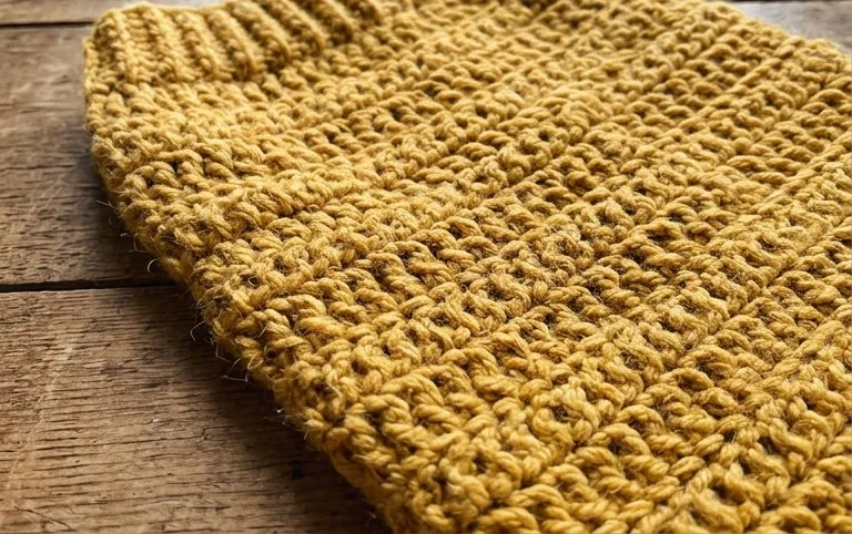 Easy Crochet Dog Sweater for Large, X Large, and XX Large Dogs