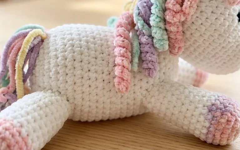 Glamorous Unicorn Amigurumi with Free Crochet Patterns