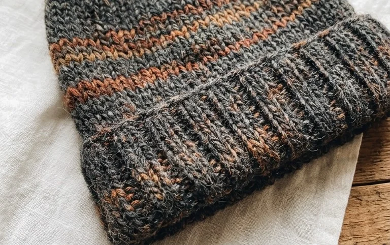 The Maple Beanie Knitting Pattern - CJ Design Blog