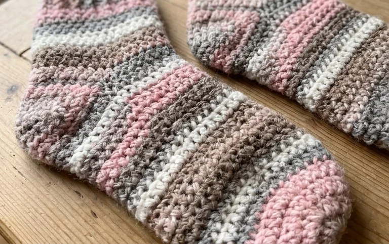 Crochet Unisex Slipper Socks